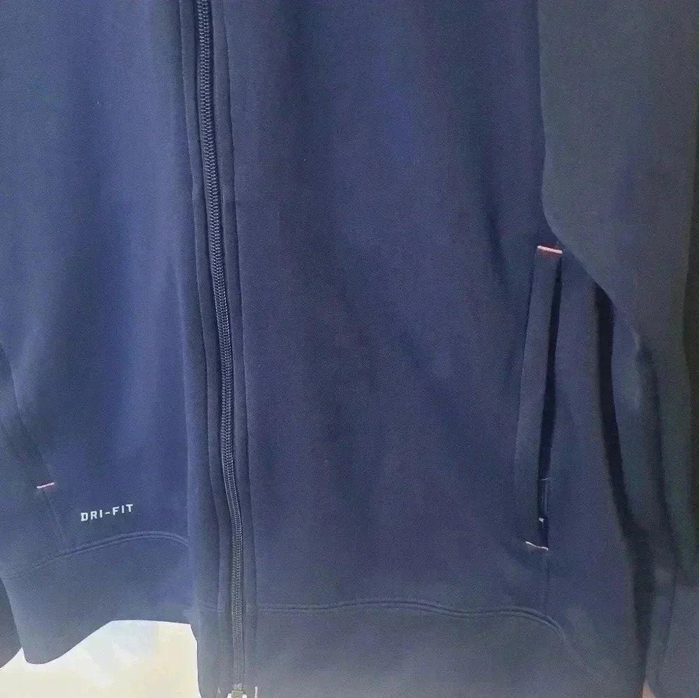 Nike Dri Fit Full Zip long sleeve jacket Size Large EUC - Picture 3 of 10